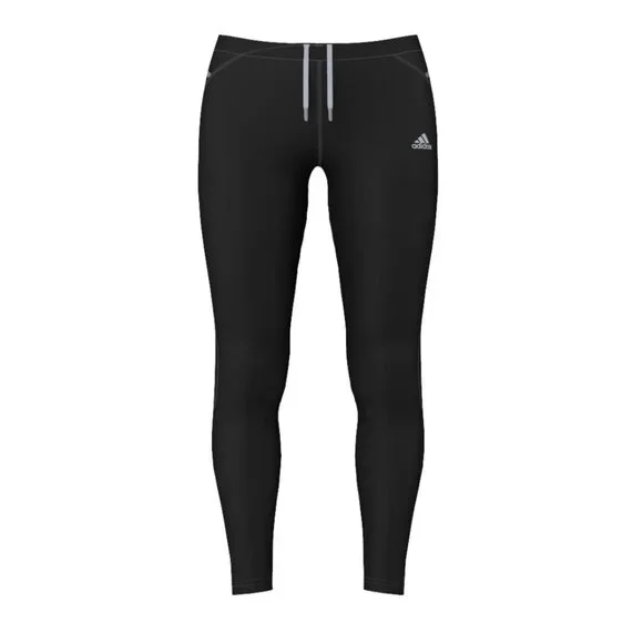 Adidas Performance Athletic Leggings Training Ankle Zipper Mesh Black Size M - Picture 2 of 14